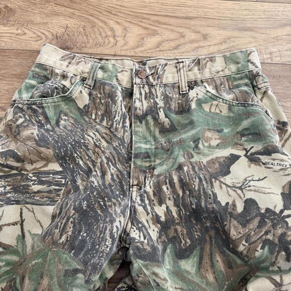 Vintage Duxbak RealTree Camo Pants (34-36) Hunting 80s 90s - Picture 4 of 13